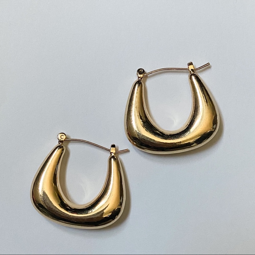 Gold Hoop Earrings